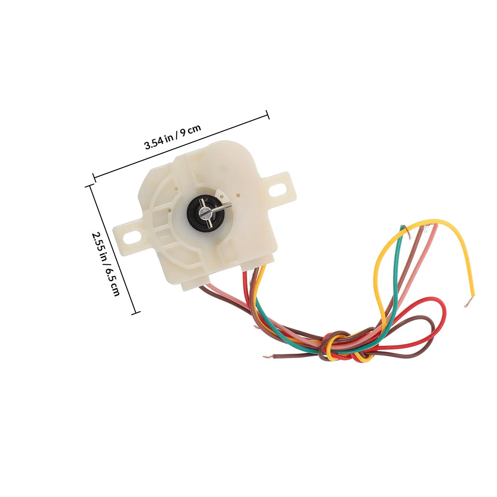 Semi-Automatic Dual Tub Washer Timer Switch Knob Replacement 180 Degree Washing Machine Timer Control Long Hole Distance 7.3cm