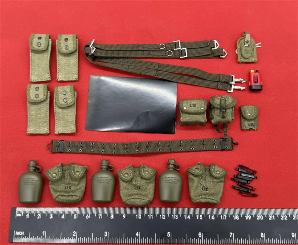 

For Sale 1/6 US. 25th Tough Guy Soldier Doll Vietnam War UJINDOU UD9045 Toys Model Hang Chest Vest Bags Wait Belt Water Bottle