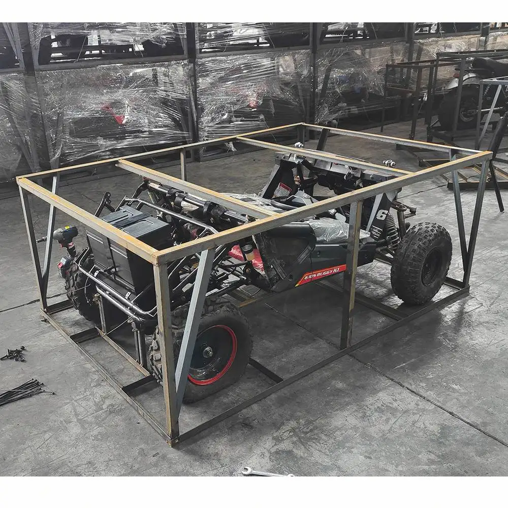 4 Stroke Gas Adult Off-Road Pedal Buggy Kart, Cooled Engine Stable Power Component 34-45MPH For Sand Racing - view 4