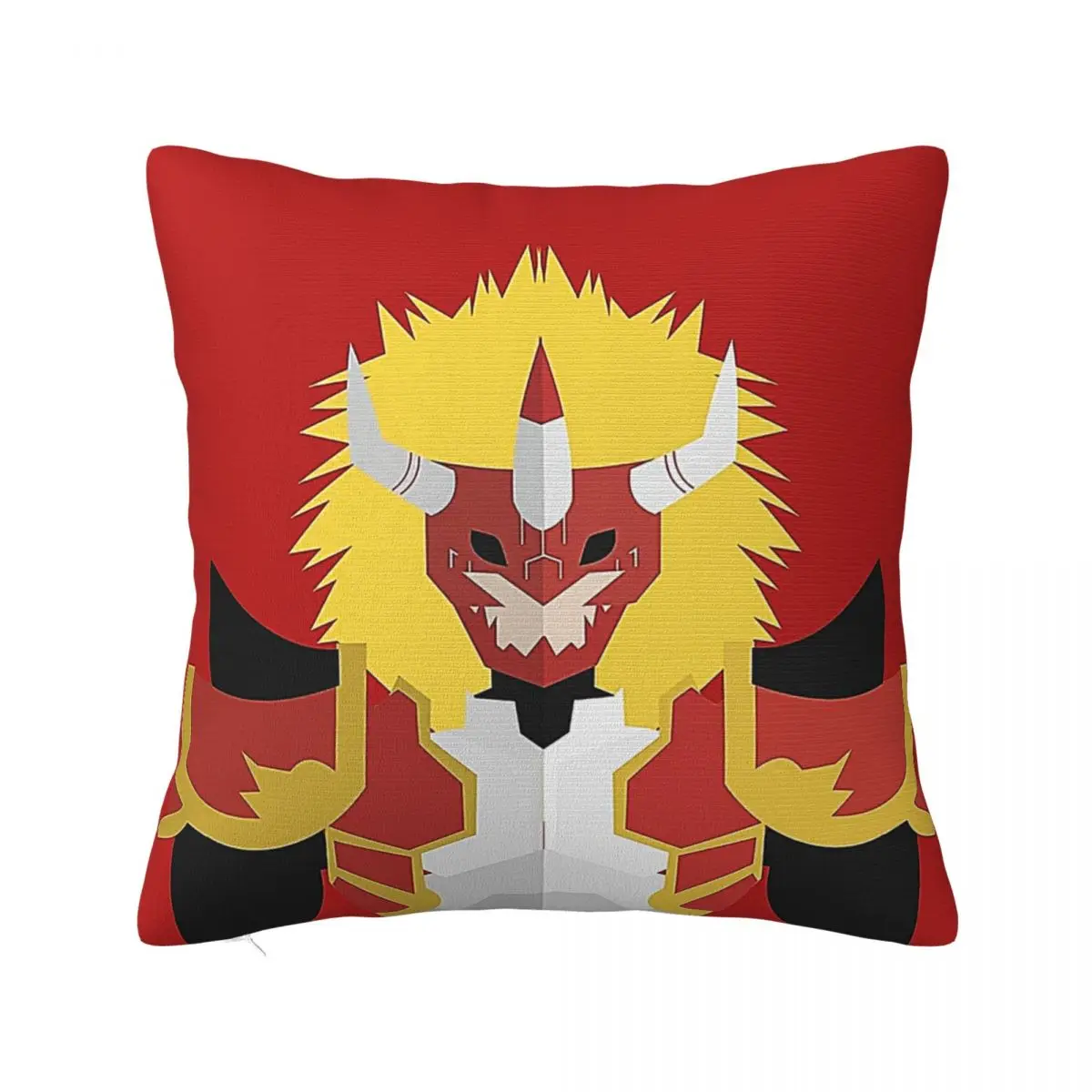 Digimoned Agnimon White Square pillow