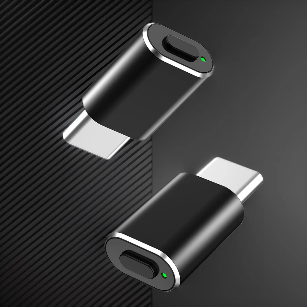 USB C Mouse Jiggler with Switch Button Undetectable Metal Mouse Mover Driver-Free Mouse Moving Device Keep Computer/Laptop Awake