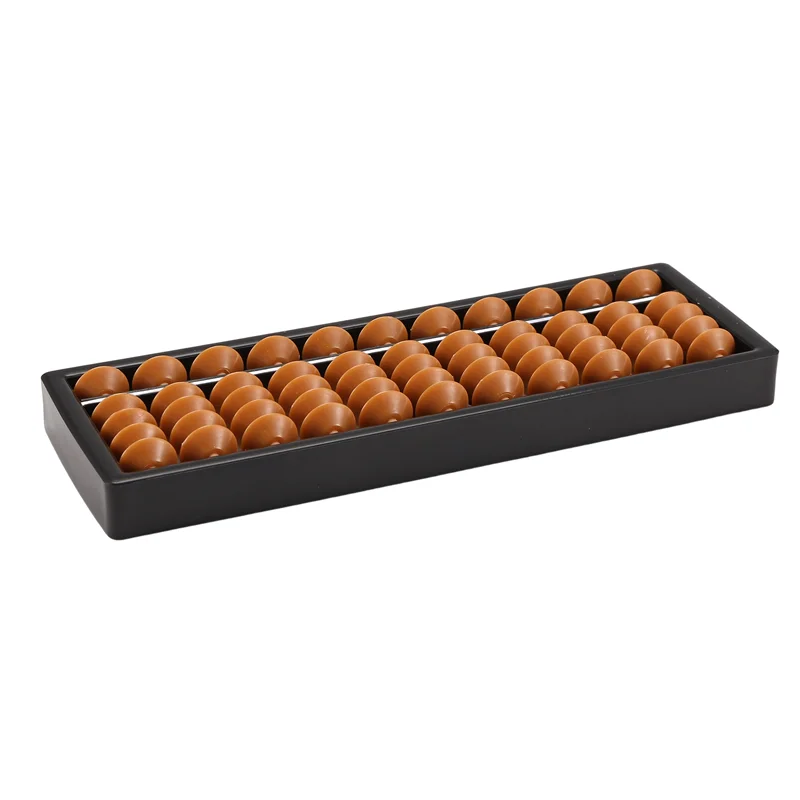 Venda quente ábaco brinquedo 11 dígitos criança escola aprendizagem matemática aritmética brinquedo chinês tradicional ábaco brinquedos educativos para crianças