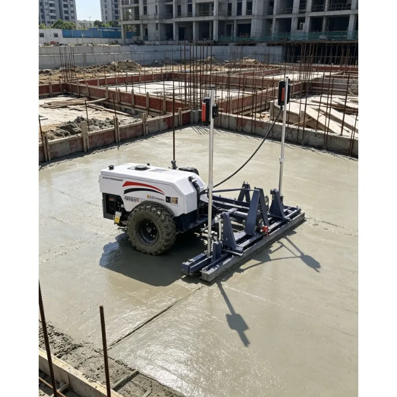 

Factory Diesel Concrete Laser Screed Leveling Machine Automatic Floor Levelling Paver Cement Laser Concrete Leveler