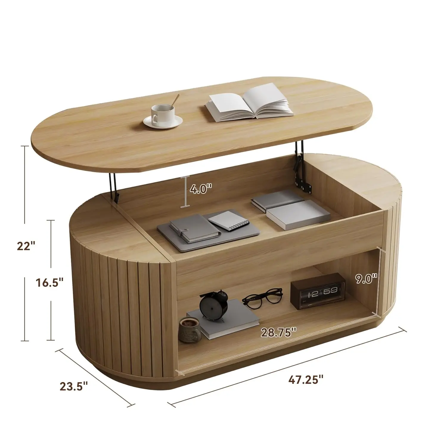 Thumbnail 2 - #8 Compare Lift Top Coffee Tables Before You Buy
