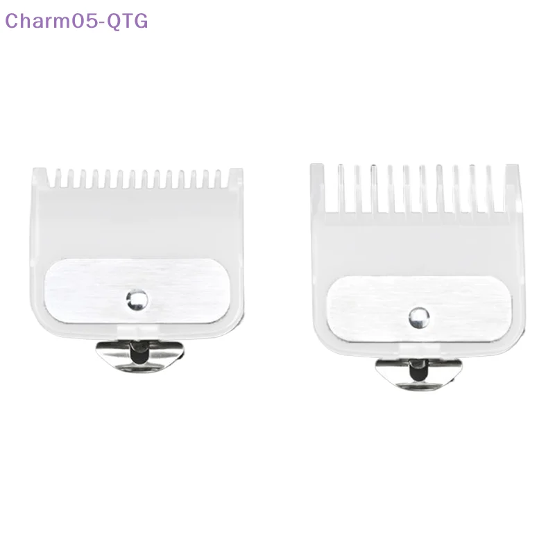

Hot 2PCS/Set 1.5mm+4.5 mm Hair Clipper Guide Comb Set Standard Guards Attach Trimmer Parts