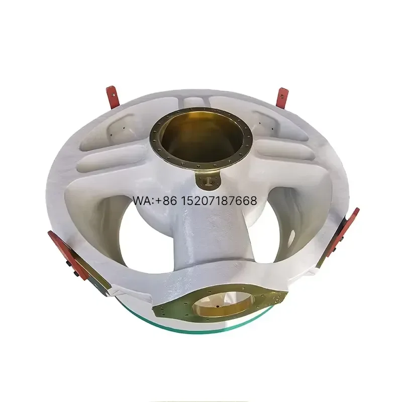 Wmwmnu Heavy Duty Cast Steel Lower Shell Bottom Frame Wear Resistant Crusher Part for Mining Stone Crushing Spare