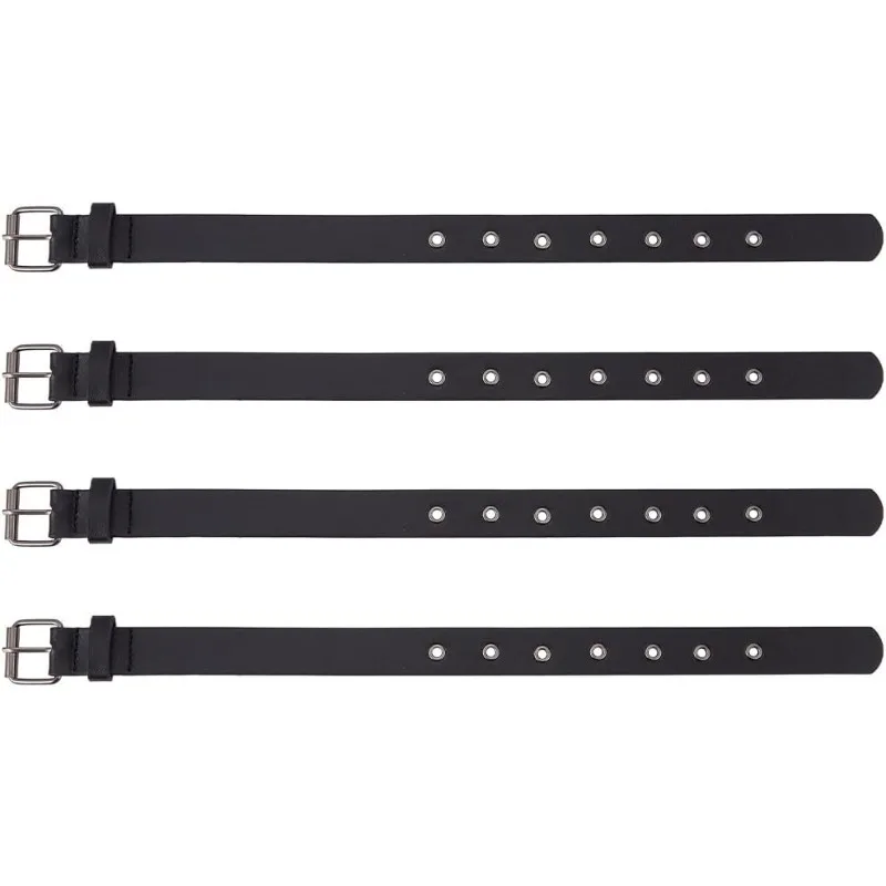 

4 шт., кожаные пряжки для ремня, 0,9x16 дюймов