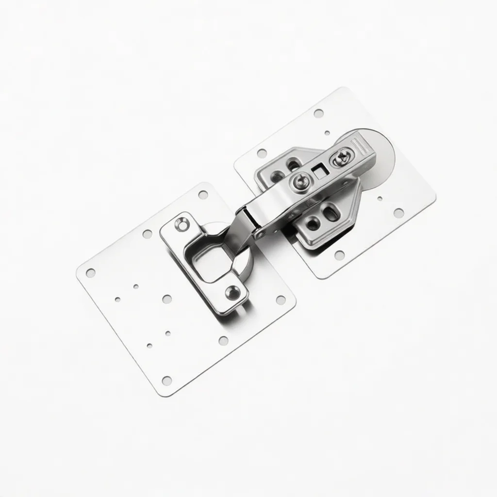 Professional Stainless Steel Cabinet Hinge Repair Plate Thickened Door Fixing Bracket Modern Furniture Hardware Mounting Tool