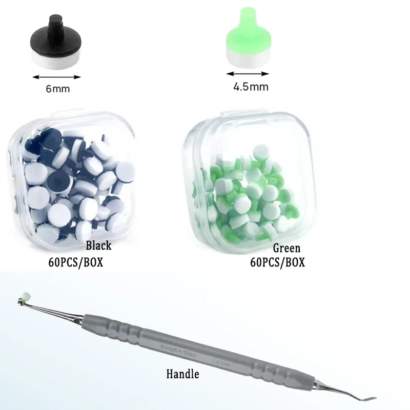 

60Pcs/box Dental Resin Filling Molding Tool Veneer Foam Pads Composite Resindentist Instruments Materials Teeth Whitening Tool