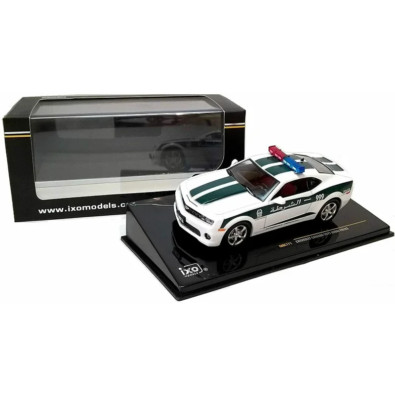

Литой под давлением IXO масштаб 1/43 Chevrolet Camaro Police Дубай модель автомобиля из сплава Коллекционная игрушка в подарок сувенир дисплей орнамент