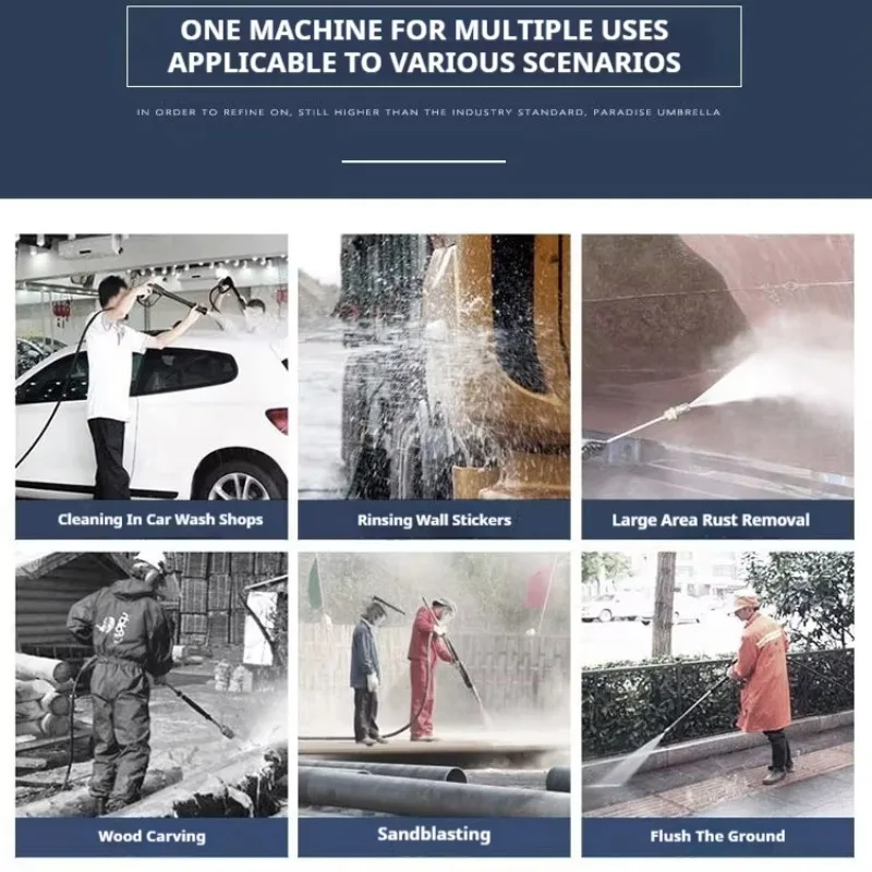 Industrial-Scale Cleaning  High Pressure Cleaners 4000Psi Car Wash Service Station Machine