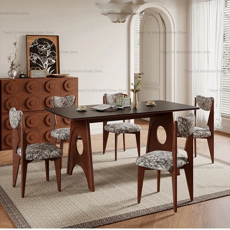 النمط الياباني البساطة مصمم طاولات الطعام الراقية الأصالة مطعم طاولات الطعام أثاث المطبخ Stoviglie HBDT #3