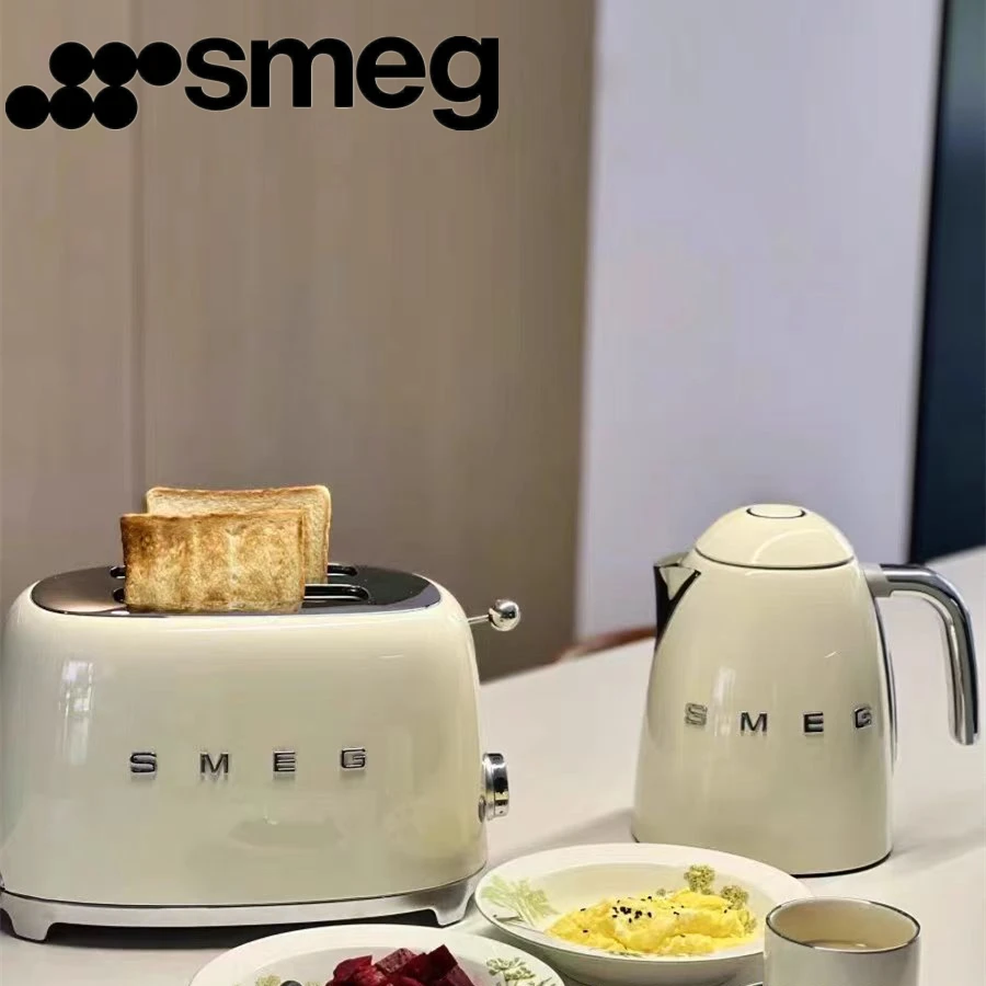 SMEG  POT Hot Coffee Insulated Stainless Steel Thermal Glass Mug Sport Bottle with Compartment Water White Thermos