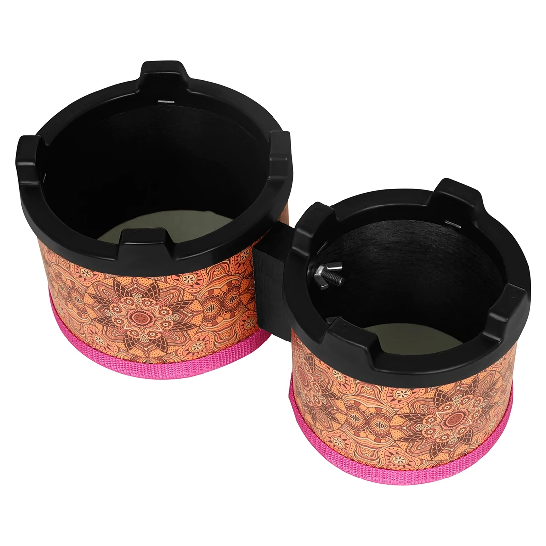 Bongo Drum 5 + 6 Inch Verbonden Handdrum Afstembare Afrikaanse Drum Professioneel Percussie-Instrument Voor Geschenken Volwassenen Beginners