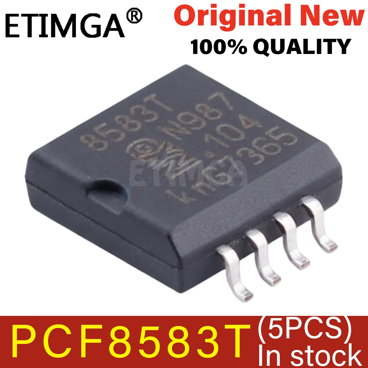(5 قطعة) 100% جديد PCF8583T 8583T PCF8583 sop-8