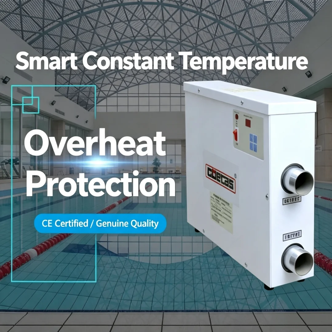 Pool Spa Electric Water Heater Circulation Heating Thermostat Constant Temperature Control Device for Swimming Pool Bathtub Bath