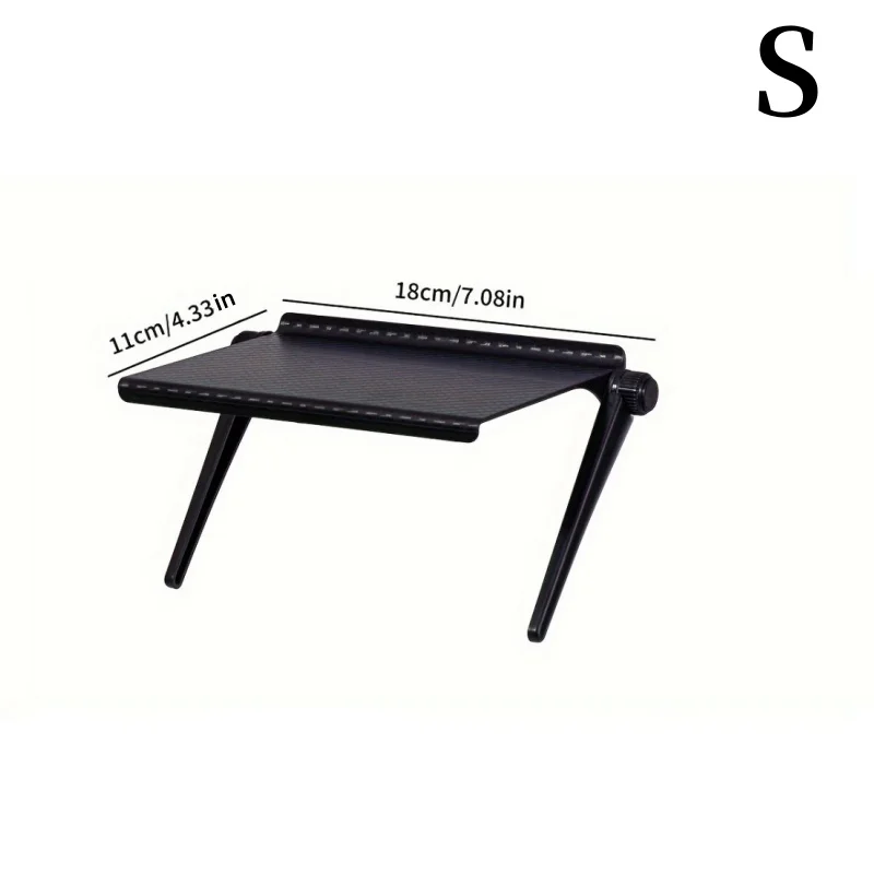 1PC TV Screen Top Storage Shelf Adjustable Monitor Storage Rack Computer Desktop Display Stand TV Router Storage Rack Organizer