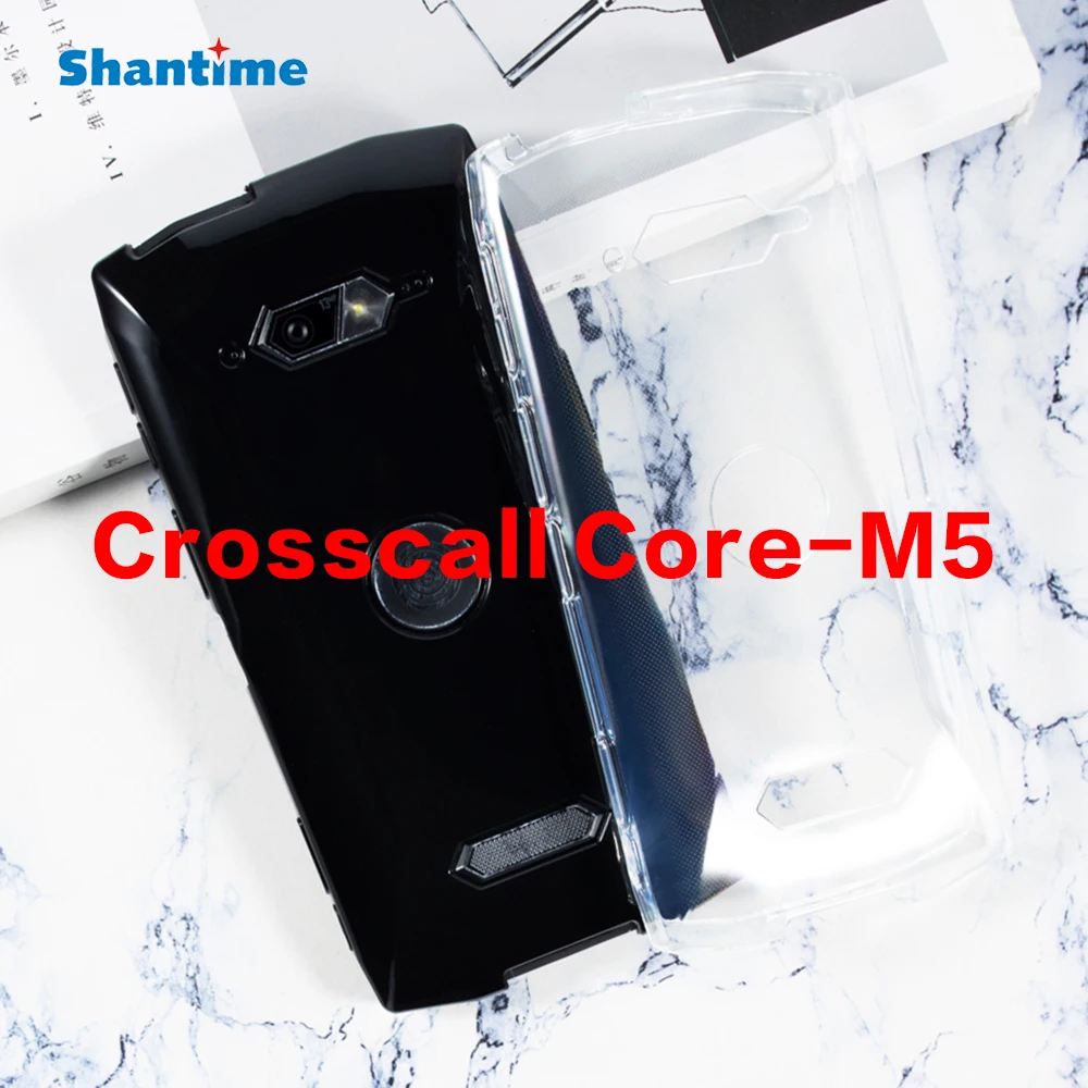 Case for Crosscall Core-M5 TPU Shockproof Rubber Cover Protective Bumper Flexible Shell for Crosscall Core-M5