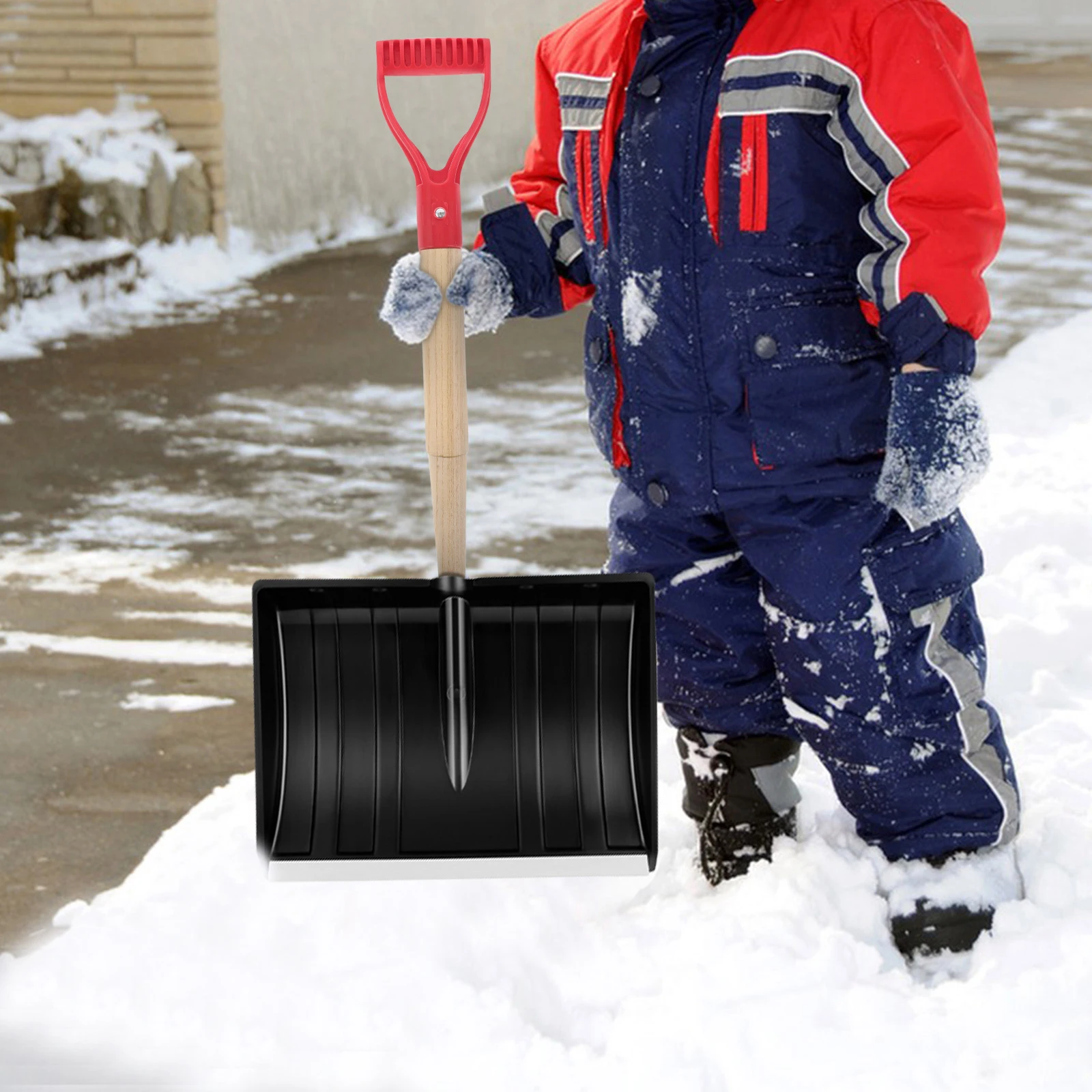 

Children's Snow Shovel Handle Replacement Handles Gardening Tool Raking Accessories Outdoor