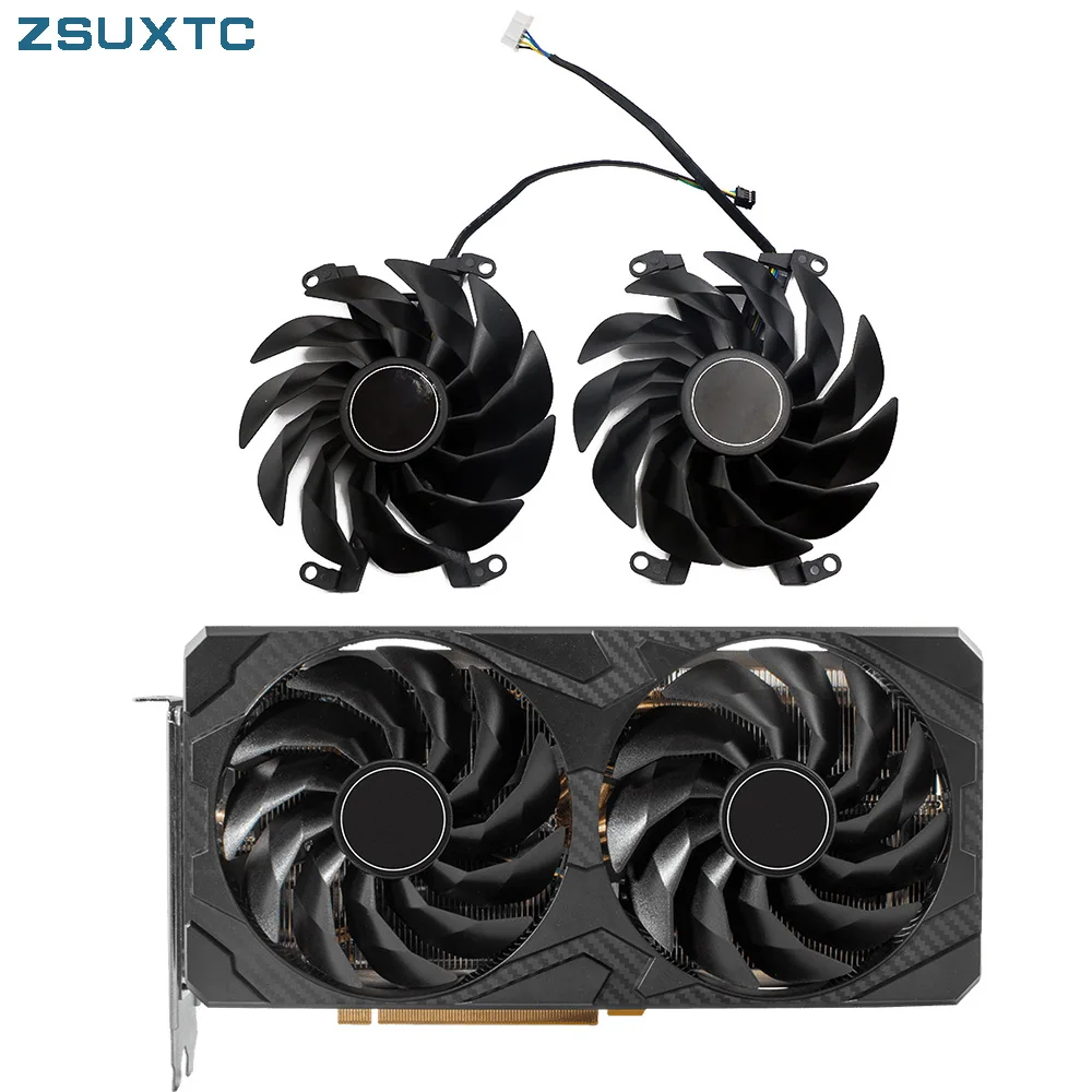 Вентилятор видеокарты 102 мм для Galax RTX 3060Ti 3070Ti 3070 EX GFY10015H12SPA RTX3060Ti RTX3070 RTX3070Ti