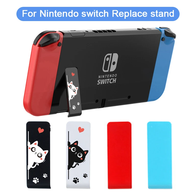 Voor Nintendo Switch Vervangende Beugel Kickstand Houder Ns Console Host Back Cover Ondersteuning Nplan Switch Reparatie Onderdelen