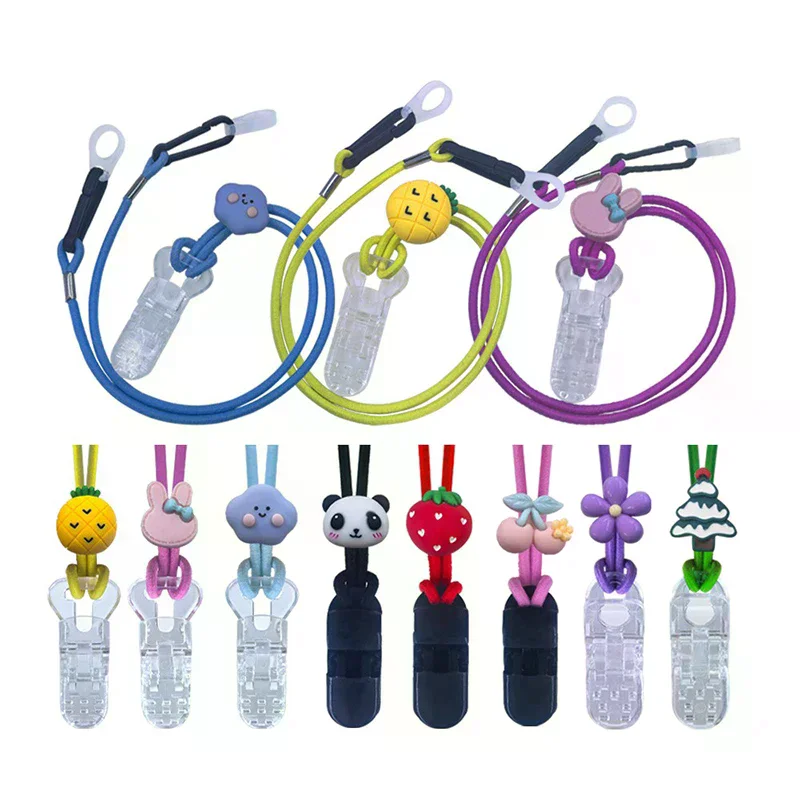 Aid Rope Lanyard Cartoon Fashionable Lovely BTE Hearing Aid Clip Holder For Children Kids Elderly Anti Lost Double Ear Hearing