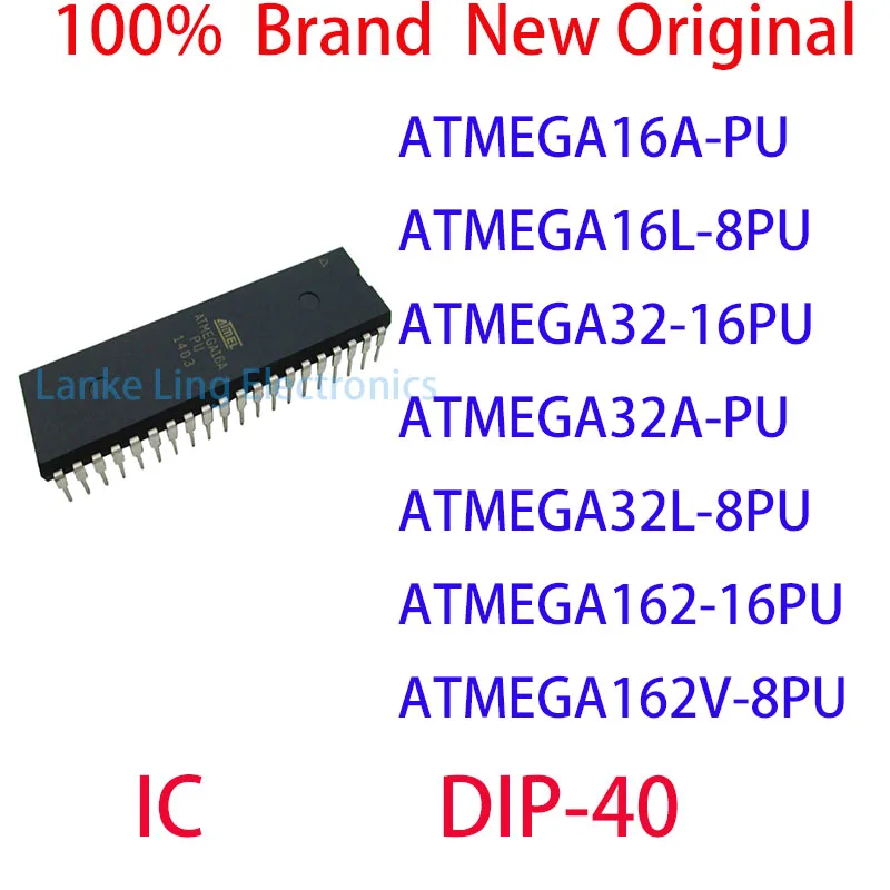 ATMEGA16A-PU ATMEGA162V-8PU 100% Merek Baru Asli DIP-40