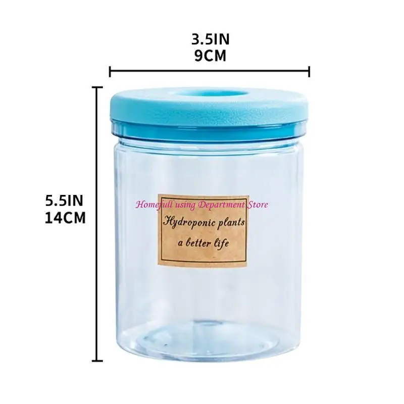  Low Maintenance Hydroponic Planter Tabletop Vase Pots with Breathable Materials