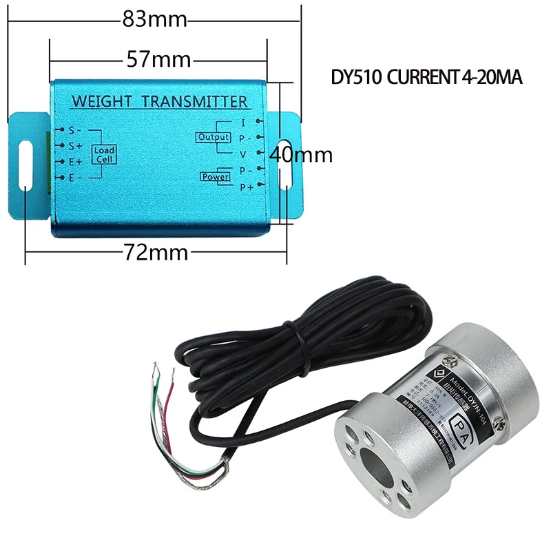 Weighing Sensor + Weighing Display Transmitter Signal Amplification Voltage And Current Module 0-10v.4-20ma 20NM 100NM 150NM