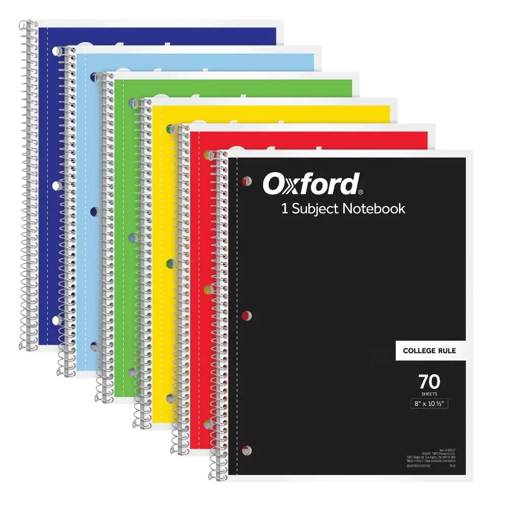 4Pcs Thickened Notebook 70 Sheets Horizontal Line Inner Page Notepad Time Management Flip Over Design Diary Book Students
