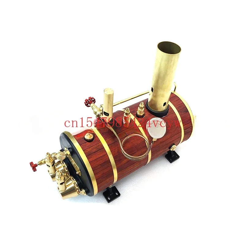 

High-efficiency Steam Engine Boiler, Retro Model Marine Boiler Model, Diameter: 105mm, Full Water Capacity: 850ml