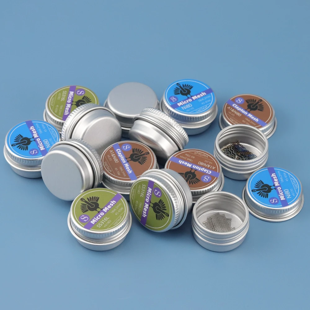 NexMesh for zx ii/kylin m/profile/zシリーズ、ターボ、傾斜、極端なメッシュ、13モデル、6.2、6.8、8、8.5mm幅、a1、ni80、ss316l