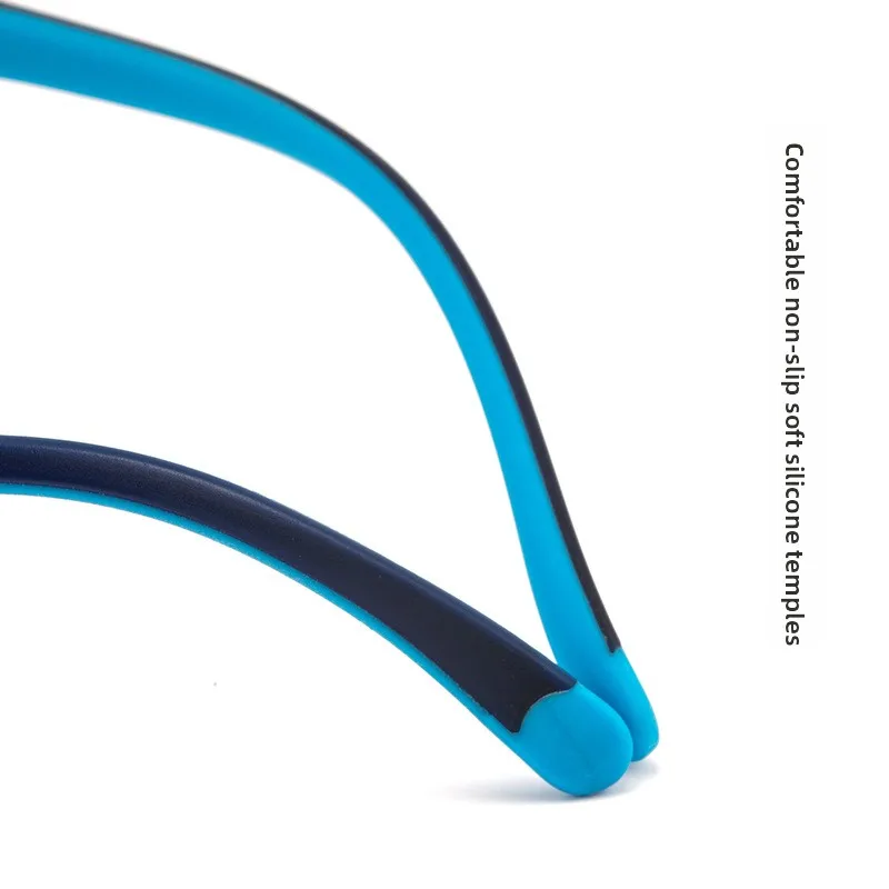 48-15 Gafas de lectura con montura de silicona para niños, cómodas, antiluz azul, para miopía