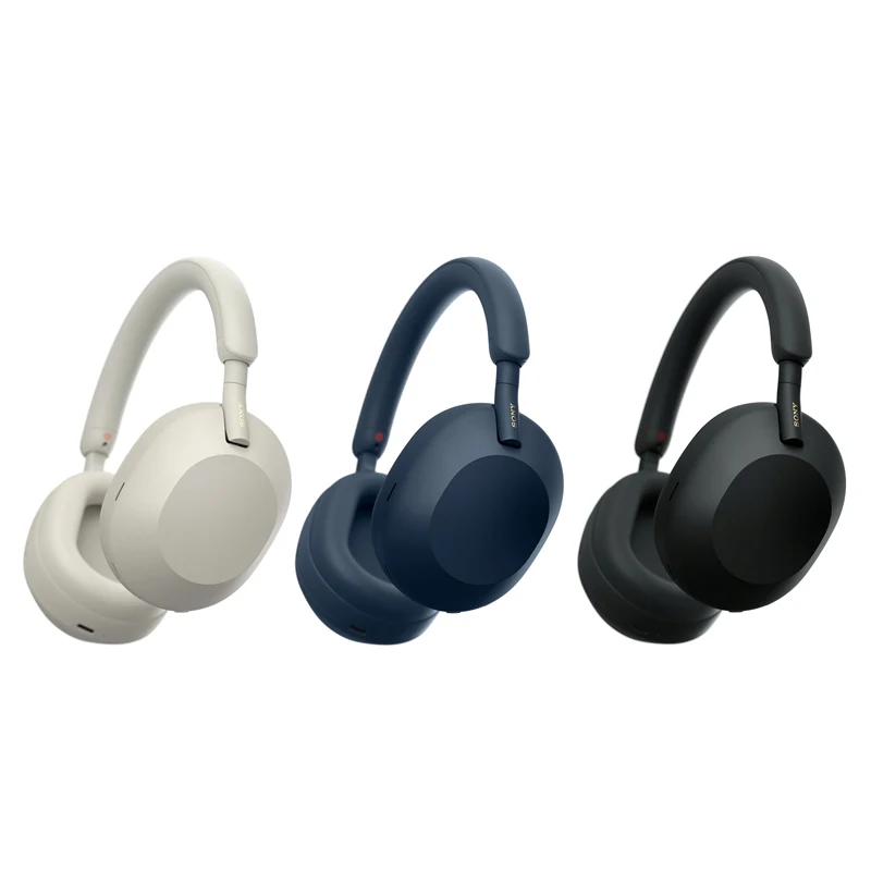 Sony WH-1000XM5 Casque antibruit sans fil Batterie 30 heures Processeur intégré V1 Cuir souple 4 microphones Noir