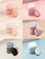 7Pcs Fingertip Mini Puff Makeup Sponges for Foundation Powder Puffs for Loose Powder Air Cream Foundation Facial Makeup Puff