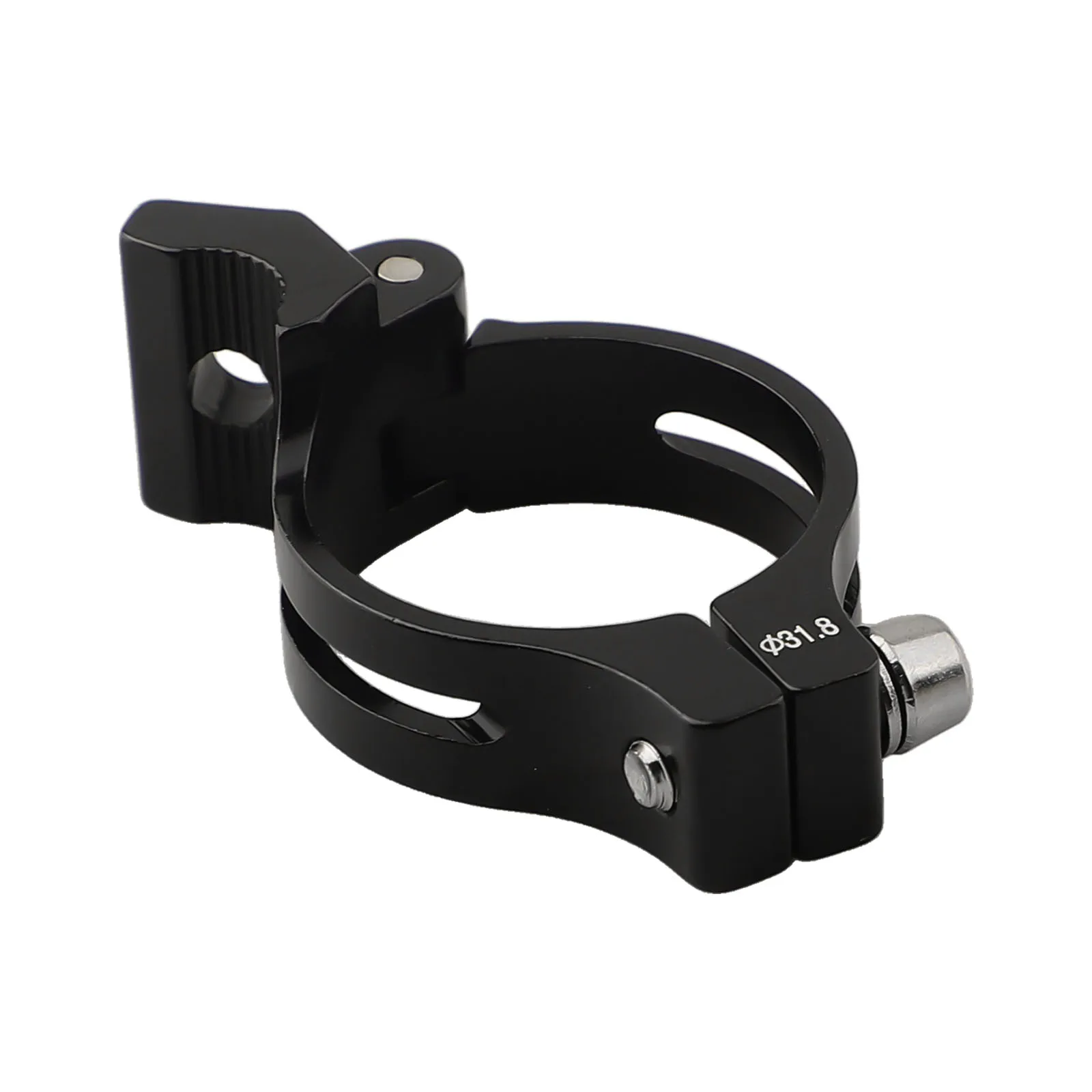 Bike Front Derailleur Clamp Front Derailleur Clamp High Performance Rust-proof Aluminum Alloy Easy To Install For Mountain Bikes