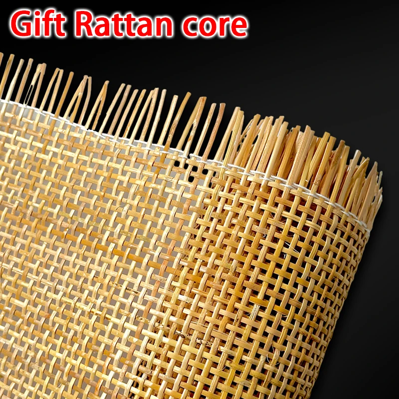 Natural Original Color Rattan Furniture Tables Chairs Wardrobe Decorative Partitions Screen Production Materials Repair Tools