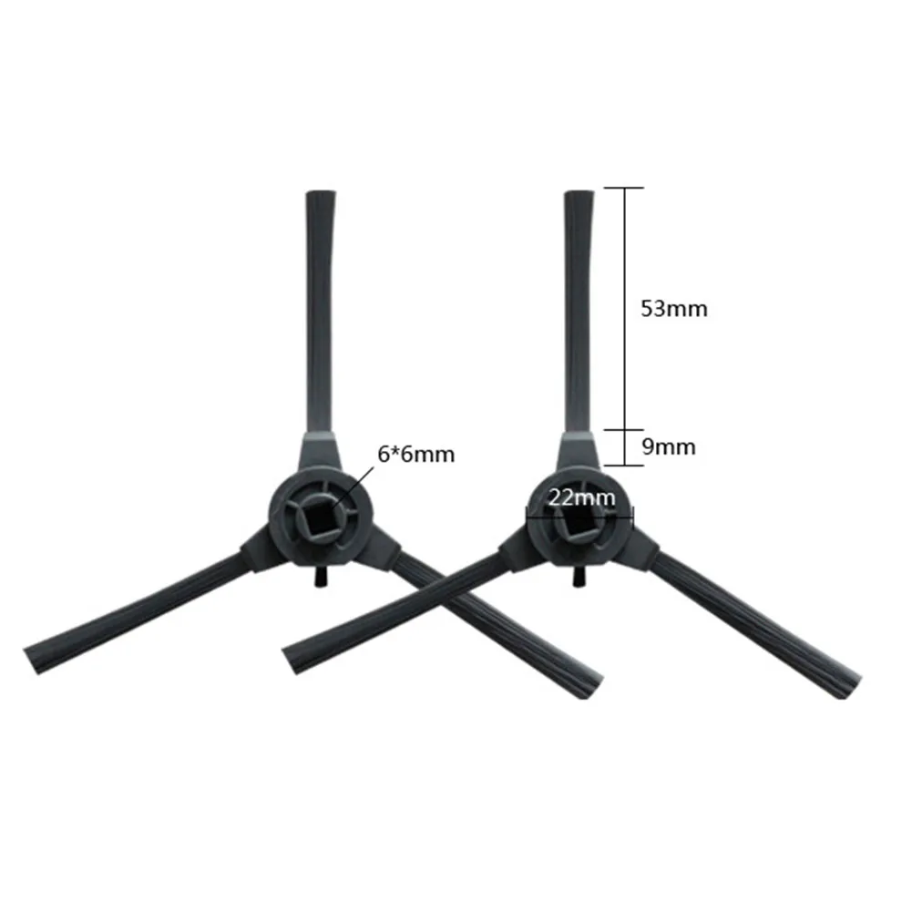 8 個プラスチック + ナイロン交換サイドブラシ効率的なコーナークリーニング ABIR K30 ロボット掃除機家庭用クリーニングツール