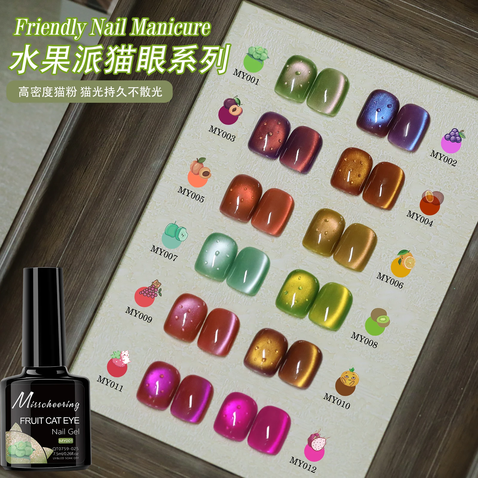 Smalto gel per unghie magnetico Cat Eye viola uva Semi permanente Soak Crystal UV LED Gel per unghie Smalto per manicure a lunga azione