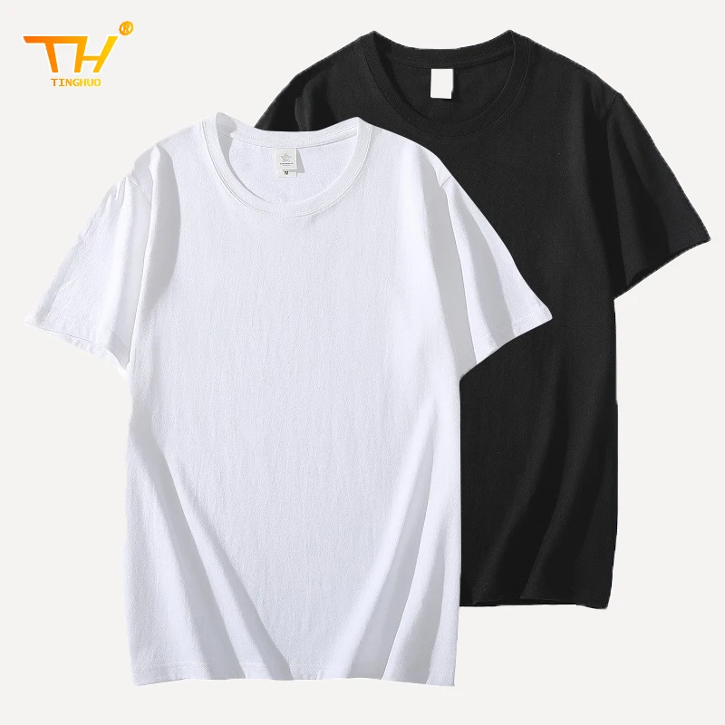 TINGHUO Mens Tshirt Long Sleeve Solid Color T-shirt Men O-Neck Sweatshirt Pullover Male