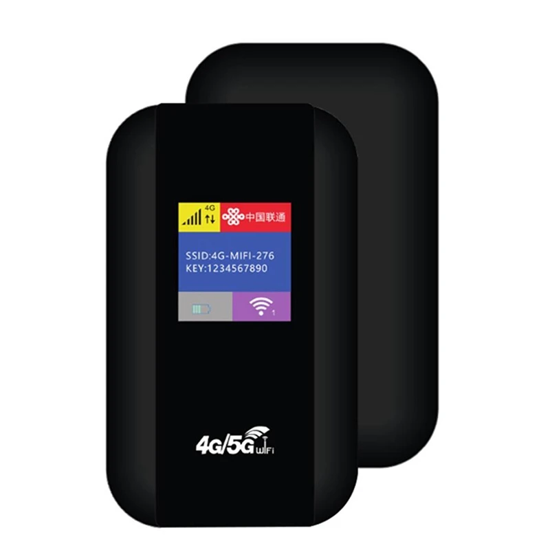 Routeur WiFi sans fil portable avec emplacement pour carte SIM, modem Mifi de poche, point d'accès mobile, facile à utiliser, 4G, 150Mbps, persévérance