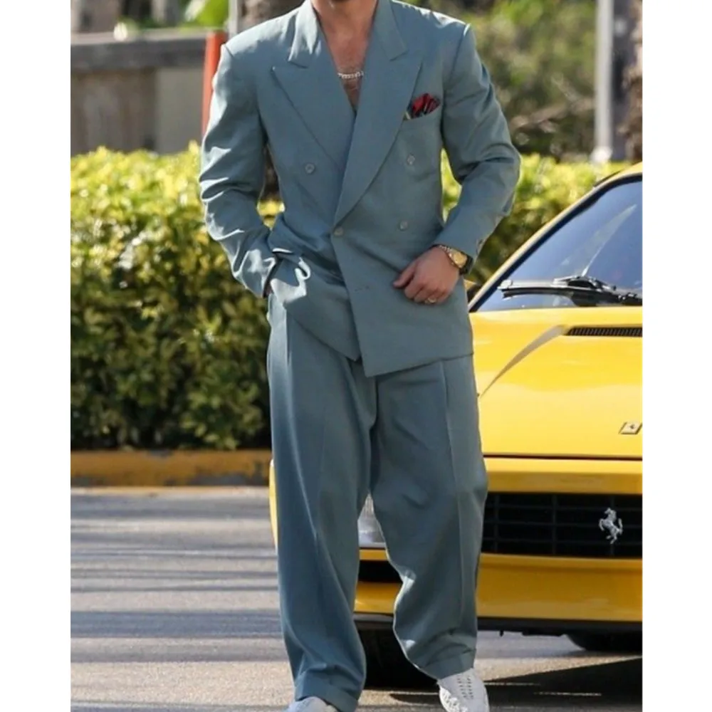 

Man Formal Suits for Men Suit Set Wedding Luxury Fashion Suit Dress 2 Piece Modern Men's Suits