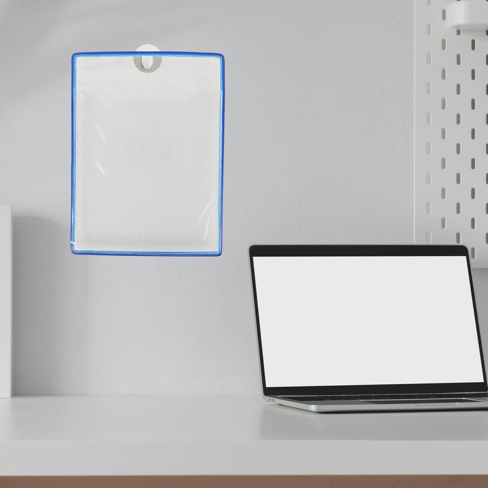 

A4 Transparent File Bag Document Holder Hanging Wall Folder Holders for Office Files Wall-mounted Organizer Organiser
