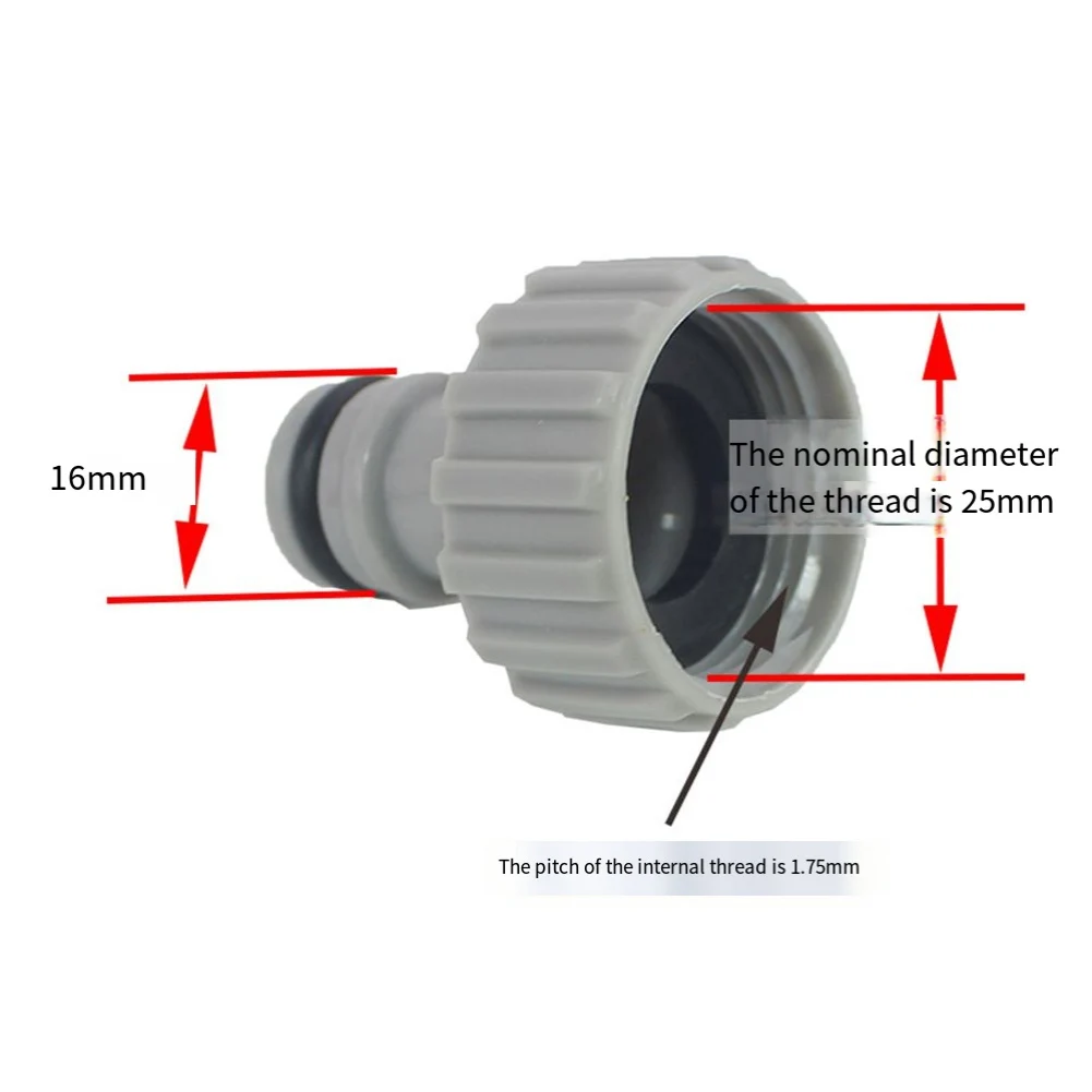 Faucet Connection 3/4 Inch Adapter Easy Installation High-quality Materials Long-term Usability Outdoor Use Watering   New