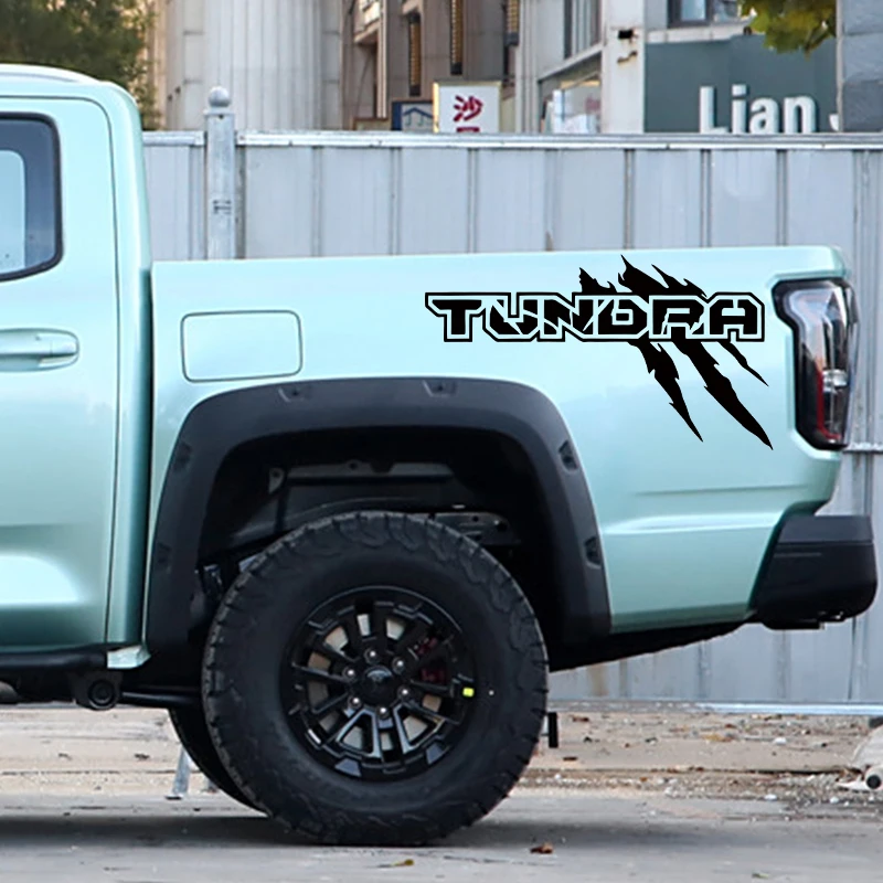 

Car Body Side Sticker For Toyota Tundra TRD Parts Pickup Truck Bed Graphics Claw Styling Decor Decal Auto Tuning Accessories