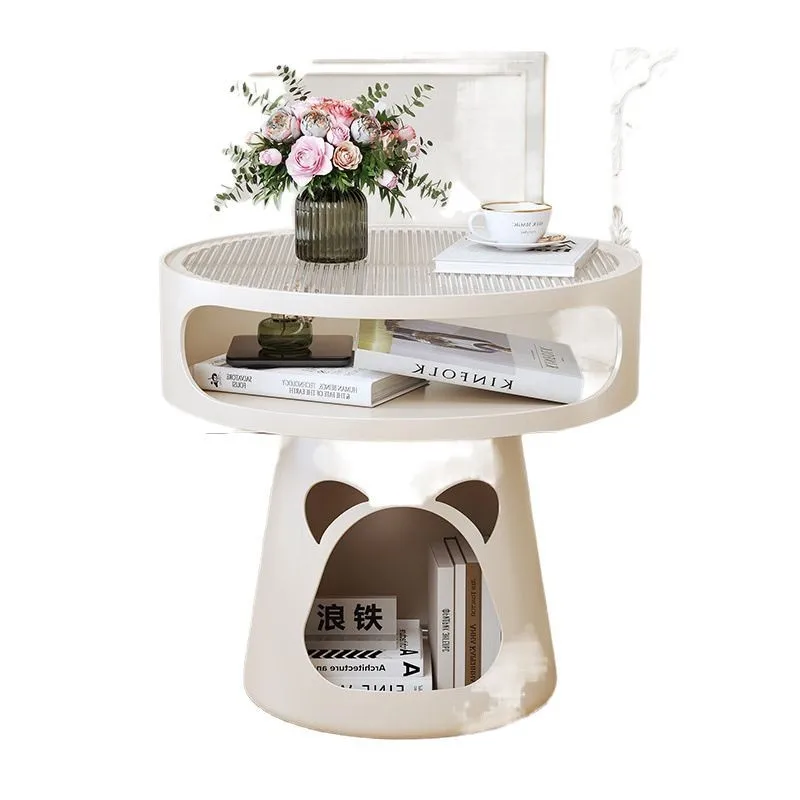 Simple sofa few removable creative living room side cabinet rack