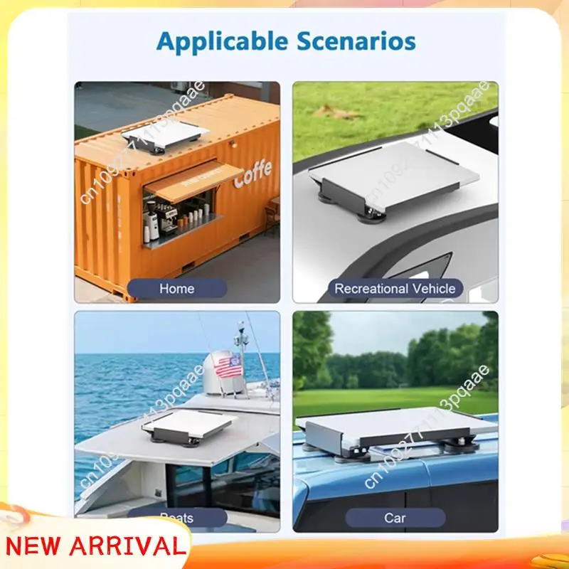 N84R Untuk Starlink Mini Roof Mount Magnetic Car Roof Mount Kit Trailer Roof Rack Untuk Rvs/Permukaan Logam