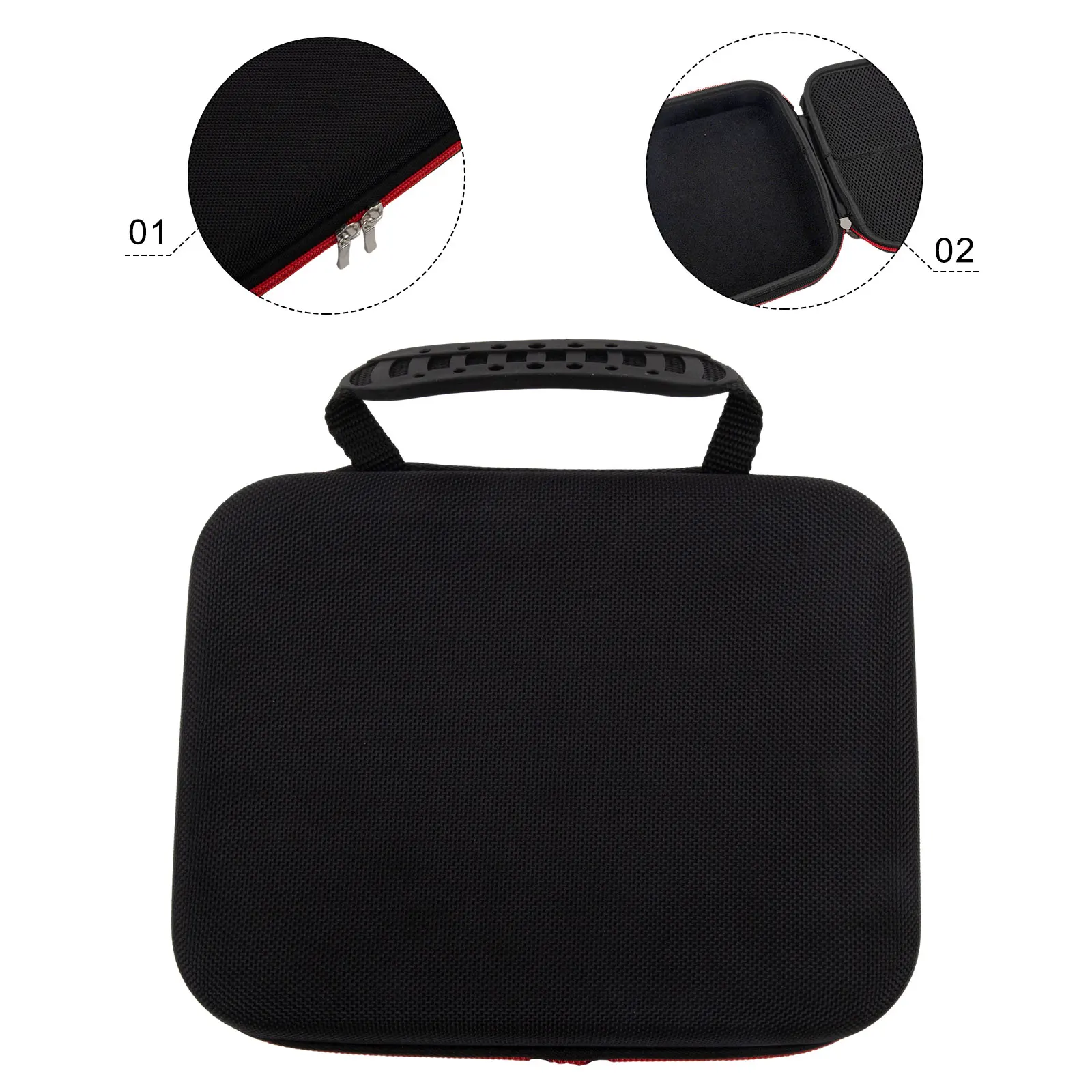 

Сумка для хранения микрофона, противоударный чехол из ЭВА, защищает электронные устройства, идеально подходит для гарнитуры и наушников для смартфона