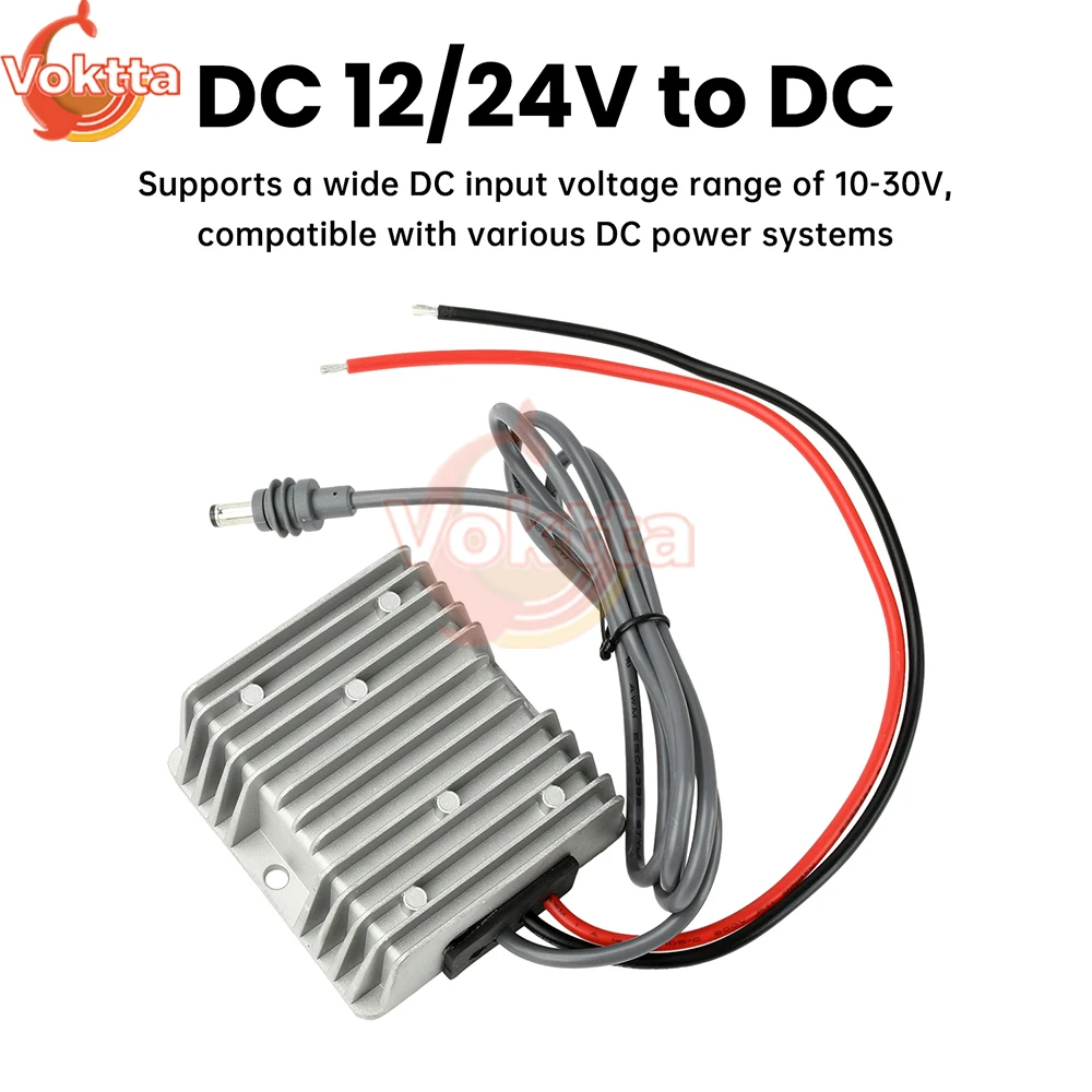 

DC-DC 12 В 24 В в DC 57 В 4,5 А Модуль повышающего преобразователя IP67 Водонепроницаемый адаптер повышающего источника питания для маршрутизатора Starlink Gen3