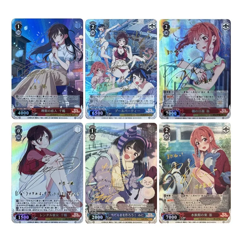 

9 шт./компл. аниме «История богини», карты «сделай сам», Ичиноза Чизуру Сарашина Рука», коллекционные карты, подарки на день рождения, детские игрушки